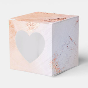 Faux Foil Ro Guld och Serenity Paint Struktur Presentaskar
