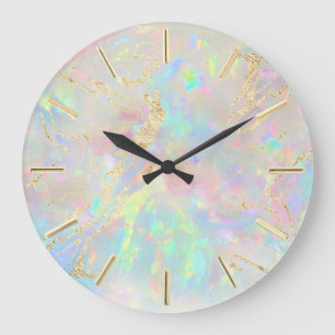 FAUX-folie opal Stor Klocka