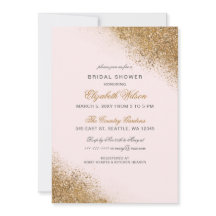 FAUX Glitter Dust och Guld Möhippa