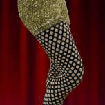 Faux Glitter Kort och Fishnet Costume Leggings<br><div class="desc">Det händer en party på de här lagarna och ni är alla inbjudna. Guld glitterparet hett byxor med fastsatta fisknät och ett utrymme för initialer . Ja, party. Allt detta är en visuell effekt och inte äkta glitter eller verkliga fisknät. Du kan anpassa hudtonen under nettolagren. Slå "anpassa" Knacka på...</div>