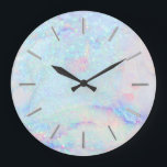 faux glitter marble art  stor klocka<br><div class="desc">faux glitter marble art wall clock</div>