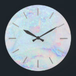 faux glitter marble art  stor klocka<br><div class="desc">faux glitter marble art wall clock</div>