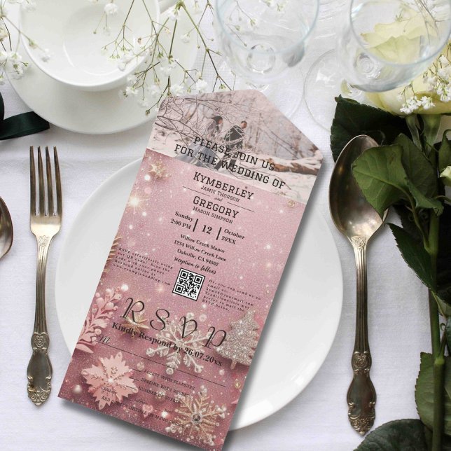 Faux Gnistra Shimmer Rosa Silver Photo QR-kod (Skapare uppladdad)