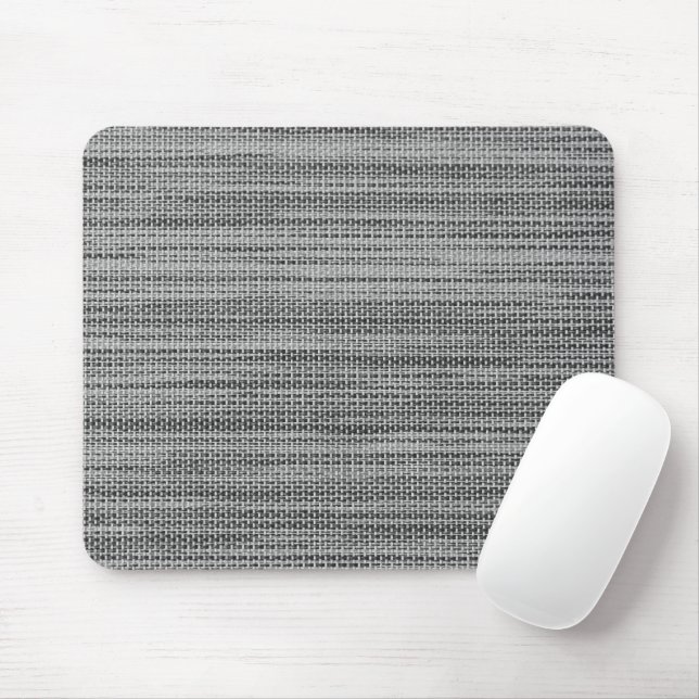 Faux Grått Fabric Mouse Pad Musmatta (Med mus)
