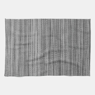 Faux Grått Fabric Trasa Kitchen Towel Kökshandduk