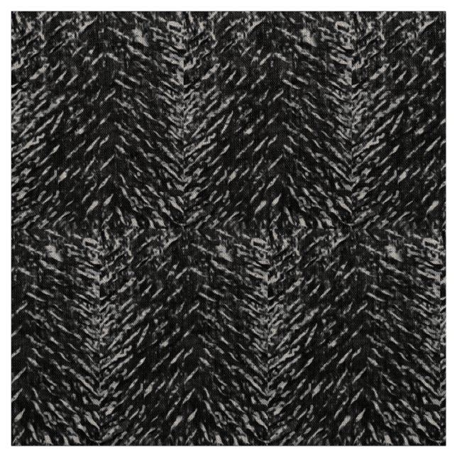 Faux Grått Varg  Fabric Tyg (Provkarta)