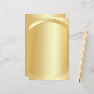 Faux Guld Anpassningsbar Glamous Lägg till textmal