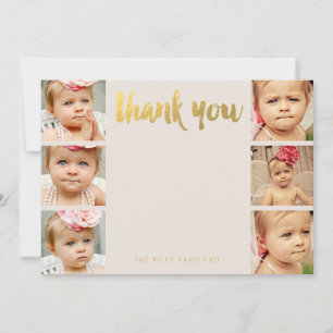 Faux Guld Baby Tack 6 Flat fotbolls-Ram Kort