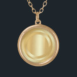 Faux Guld Elegant  Glamous Trendig Template Guldpläterat Halsband<br><div class="desc">Faux Guld Se Elegant Glamous Trendig Template Necklace.</div>