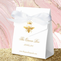 Faux guld foil drottbe