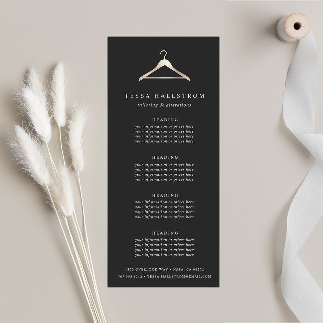 Faux Guld Hanger | Priser eller tjänster Reklamkort (Skapare uppladdad)