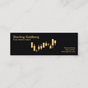 Faux Guld Lagrar Exchange Graph Forex Dealer Mini Visitkort