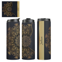 Faux Guld Mandala, vacker Elegant