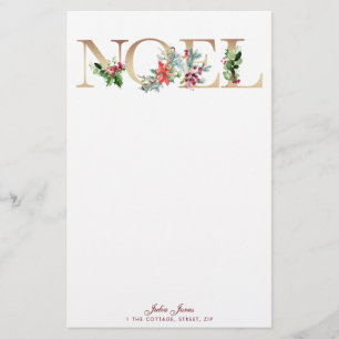 faux guld Noel design christmas-helgdag Brevpapper