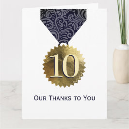 Faux guld sällar sig till universell arbetsdag kort