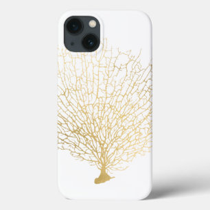 Faux Guld Sea Fläkt Coral