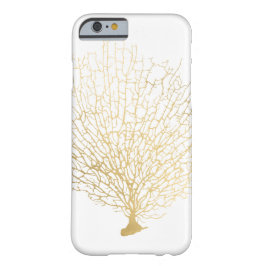 Faux Guld Sea Fläkt Coral