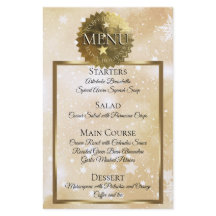 Faux guld-stjärnans julmiddag