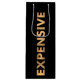 Faux guldfet Elegant på svart