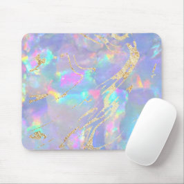 faux holografisk opal musmatta