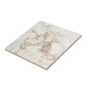 Faux Ivory White Marble Stone Ceramic Tile Kakelplatta