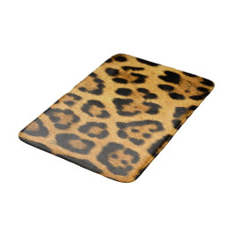 Faux Jaguar Skin Bathroom Mat Badrumsmatta