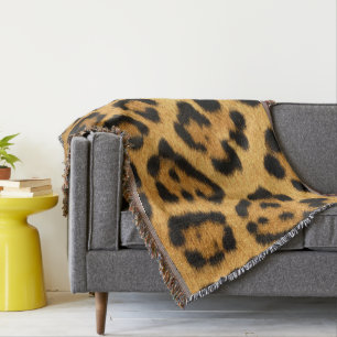 Faux Jaguar Skin Filt