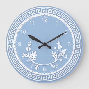 Faux Jasperware Stor Klocka