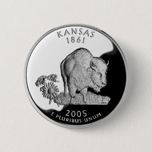 Faux Kansas-statskvartal Knapp