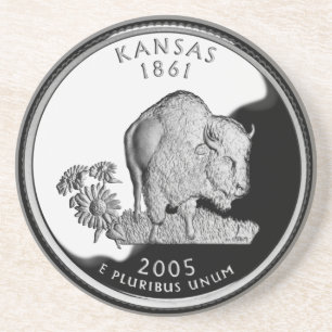 Faux Kansas-statskvartal Underlägg