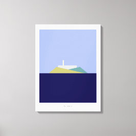 Faux-Kanvastrycket i Alcatraz Canvastryck