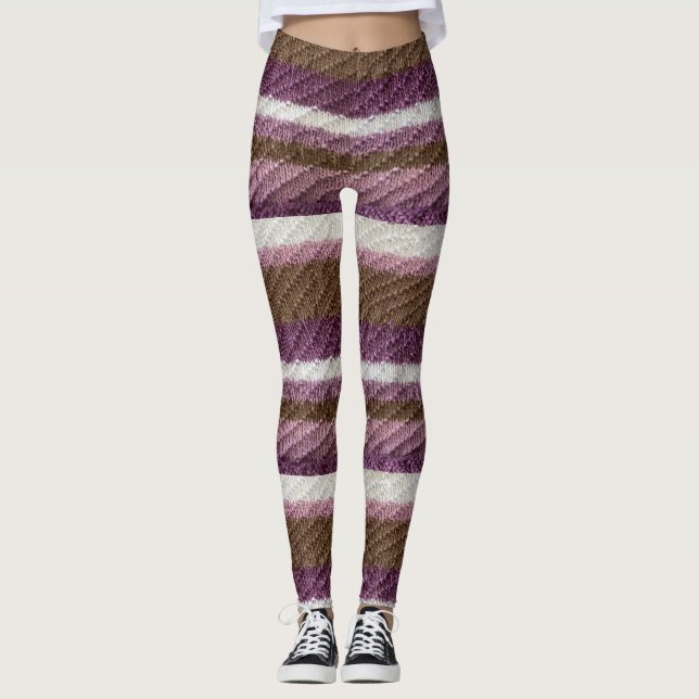 Faux Knitten Leggings (Framsida)