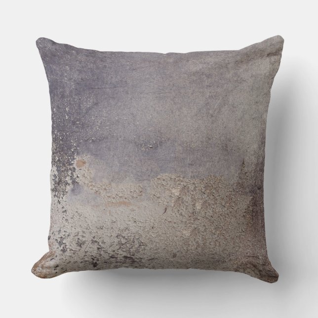 Faux korroderade metalldekorativ kudde (Framsida)