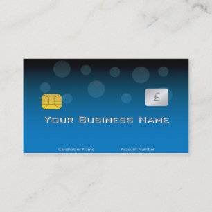 Faux Kredit Card-Professionell Visitkort