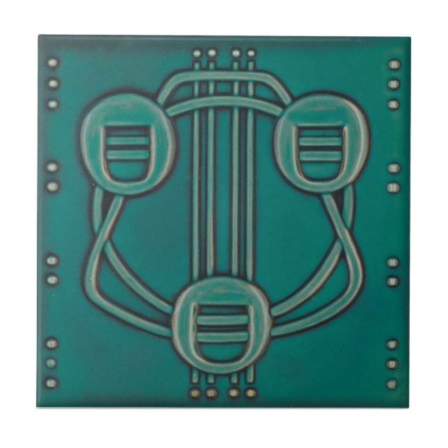 Faux-Lättnad RT024 belägger med tegel den antika Kakelplatta (Framsidan)