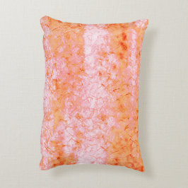 Faux laxläder, benvitt prydnadskudde