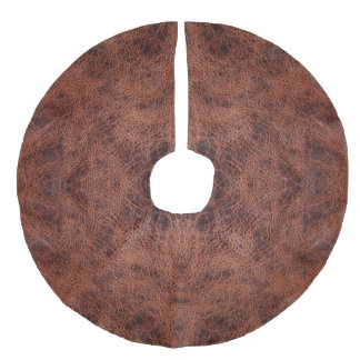 Faux Leather #1 Julgransmatta Fusklinne