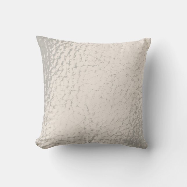 Faux Leather Pearl Design Kudde (Framsida)