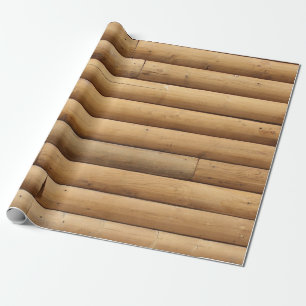 Faux Log Cabin Siding Presentpapper