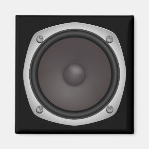 Faux Loudhögtalare Magnet