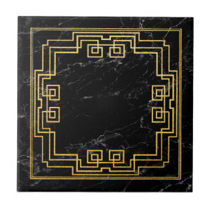 Faux marble Art Deco Stil keramik Kakelplatta