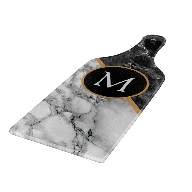 Faux Marble Caking Board med Anpassningsbar Brev (Hörn)
