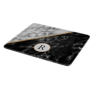 Faux Marble Cboard Monogram Ditt Brev