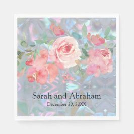 Faux Mor i Pearl Pappersservett