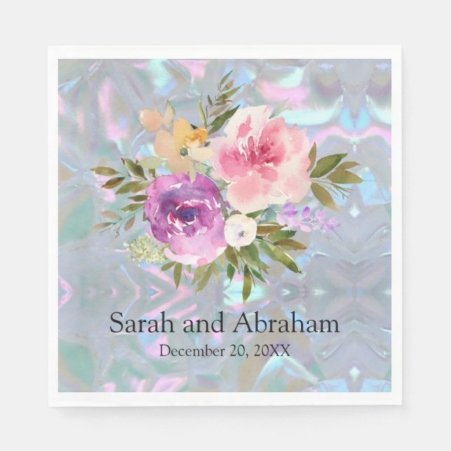 Faux Mor i Pearl Pappersservett (Framsidan)