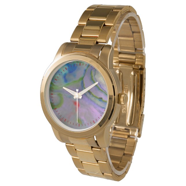 Faux ’Mor of Pearl’ eWatch Watch Armbandsur (Vinklad)