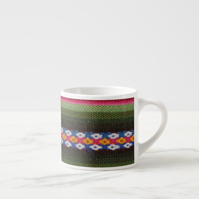 Faux-Multifärgadens serbform Espressomugg (Höger)