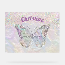 faux nacre butterfly