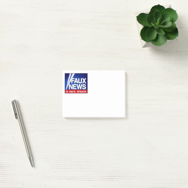 Faux News Post-it Block (Kontor)