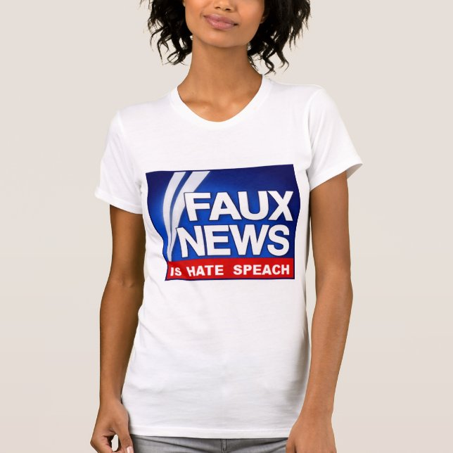 Faux News T Shirt (Framsida)